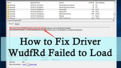 Photo of Fix: Driver WudfRd Failed To Load In Windows 10