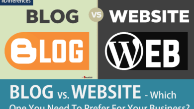 Photo of The Difference Between A Blog And A Website